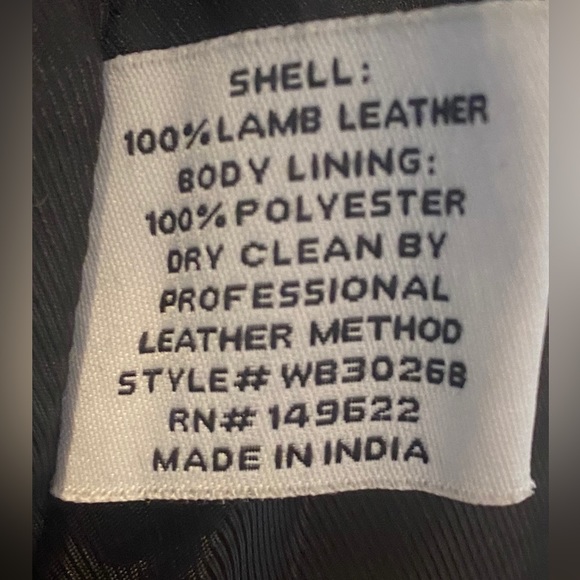 LIKE NEW! WALTER BAKER Edwina Jacket. 100% Lambskin Leather. Retails $750 - Picture 13 of 16